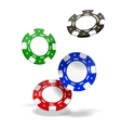 Poker Chips vector image