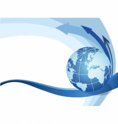 Globe vector image