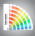 Color palette guide vector image
