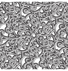 Vintage lattice pattern vector image
