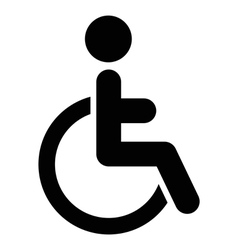 Handicap icon vector image