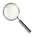Magnifying glass vector image