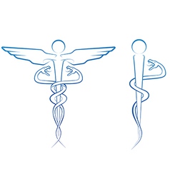 Medical signs vector image