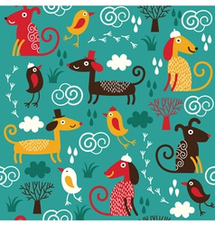 Fabric children design vector image
