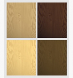 Wood background vector image