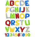 Alphabet vector image