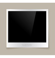 Empty photo vector image