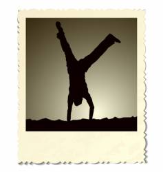 Photo frame vector image