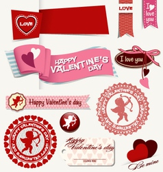 Happy Valentines day vector image