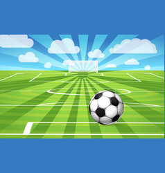 Soccer ball vector image
