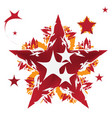 Star design vector image
