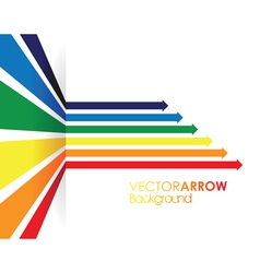 Coloured line strip background vector image
