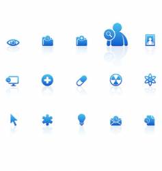 Icons vector image