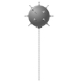 Naval mine vector image
