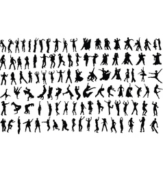 Dansers vector image