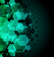 Abstract mosaic background vector image