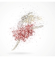 Dancing girl vector image