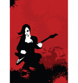 Rock the best vector image
