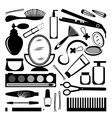 Hairdressing collection vector image