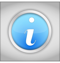 Information icon vector image