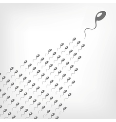 Sperm Concept Sperm Concept vector image