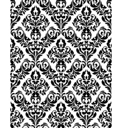 Damask seamless pattern vector image