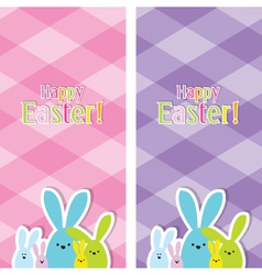 Easter web banners vector image