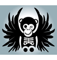Monkey wing vector image