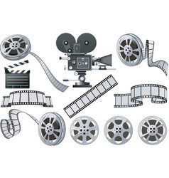 Film industry vector image