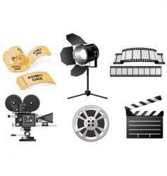 Film industry Film industry vector image