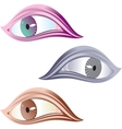 Symbol of Human Eye vector image