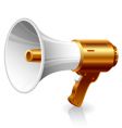 Megaphone vector image