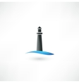 Lighthouse icon vector image