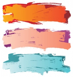 Grange banners vector image