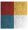 Flower pattern vector image