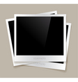 Empty photos vector image