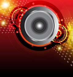 Music background design vector image