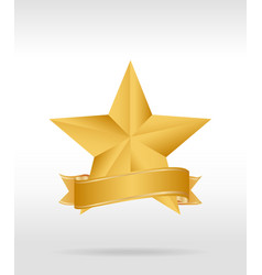 Star award vector image