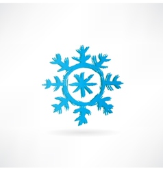 Snowflake Snowflake vector image