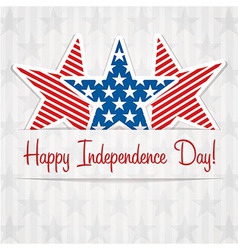Happy 4th of July vector image
