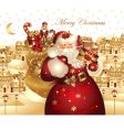 Santa claus vector image