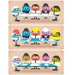 Planning vector image