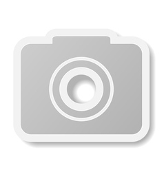 Camera icon vector image