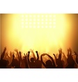 Crowd dancing vector image