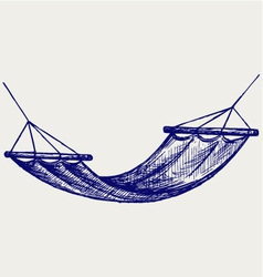 Hammock vector image
