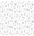 Floral Vintage Seamless Pattern vector image