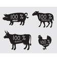 Farm animals vector image
