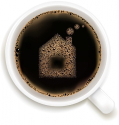 Cup of coffee vector image