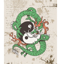Japanese background vector image