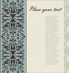 Vintage background vector image